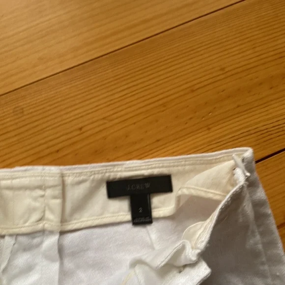 Jcrew, white linen sailor pants🌺 - Picture 3 of 5